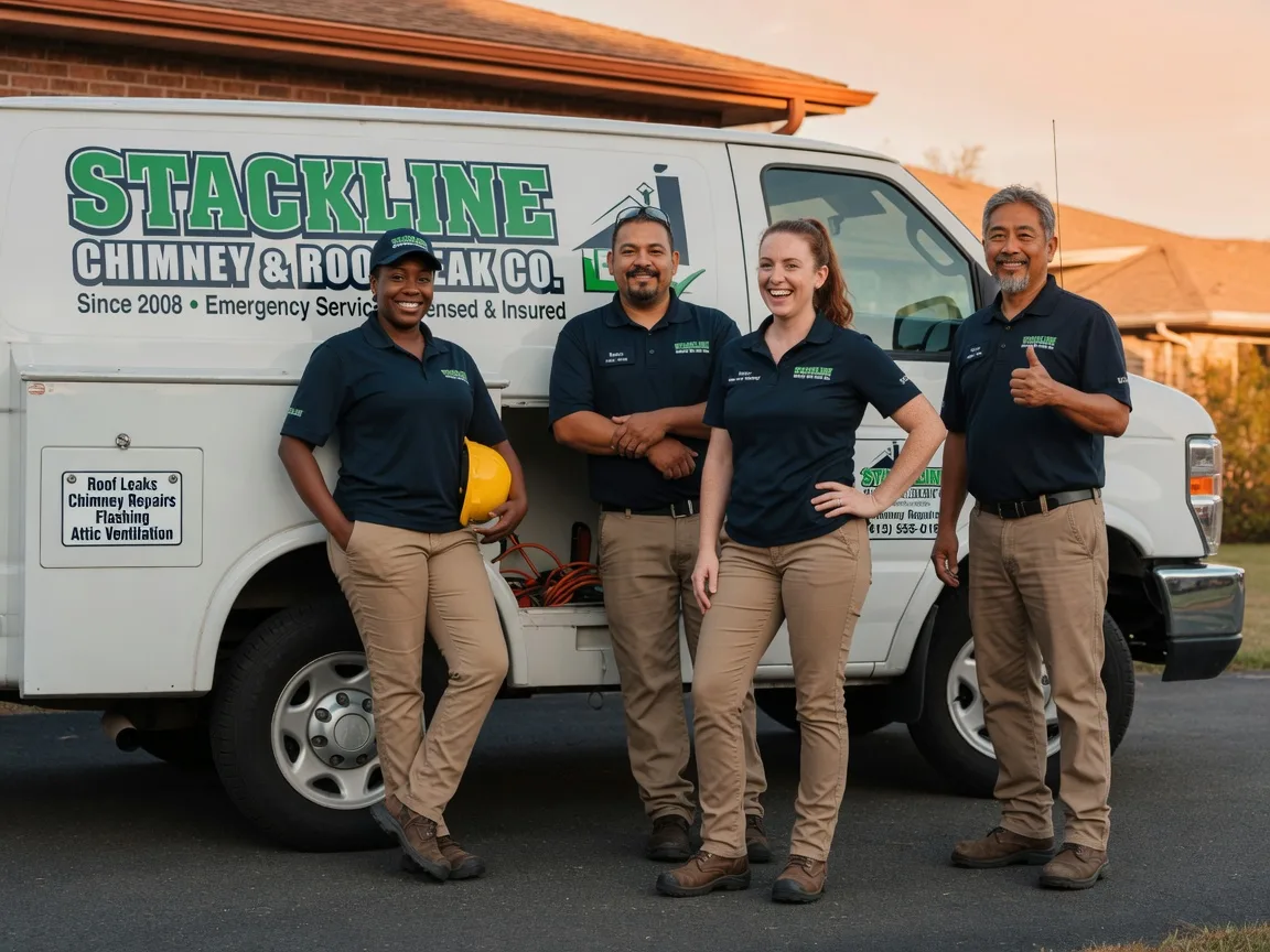 Chimney flashing repair company in Gaston, IN